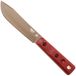 TOPS Knives Ontario XL Hunter ON7026, Midnight Bronze Traction Coated 1095 Carbon Steel, Red Canvas Micarta couteau de chasse