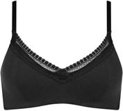 Sloggi Go Ribbed T-shirt bh voor dames, zwart, maat S