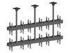Multibrackets 3606 Plafondbevestiging pour écrans de signalisation, 165,1 cm (65"), Noir
