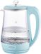 Maestro Glazen waterkoker MR-052-BLUE - 1,7 liter, 2200 W, blauw