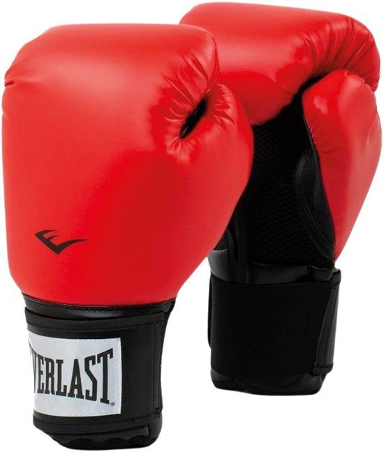 Everlast Prostyle Bokshandschoenen - Rood - 10 oz - Unisex - Synthetisch - Maat 10