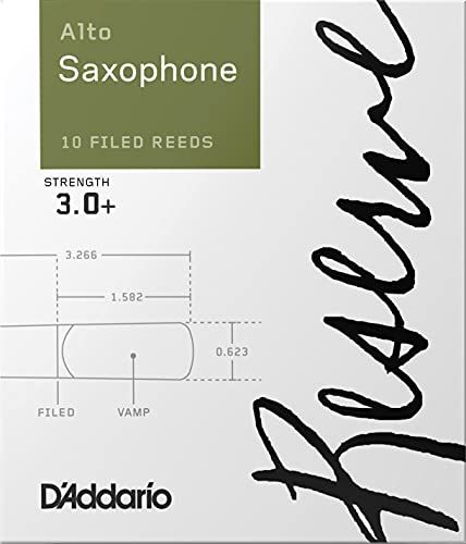 D'Addario Reserve vellen voor altsaxofoon sterkte 3,0+ (10 stuks)