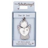 Depesche Beschermengel Sleutelhanger 22 Juni - Geluksbrenger Cadeau
