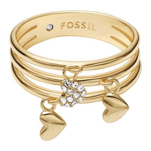 Fossil ring JA7304710 goudkleurig