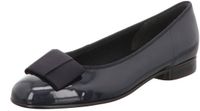 Gabor Dames Ballerinas Donkerblauw Leer Maat 39