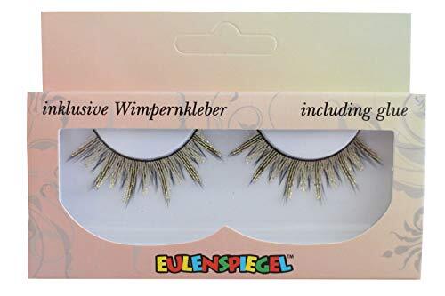 Creative Eye Lash set Fun Zwart Zilver Goud