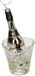 HD Collection Boule de Noël en verre - Refroidisseur de champagne 14cm Multi