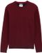 Tom Tailor Pull en tricot de coton Taille XXL samba red navy twotone