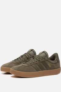 Adidas VL Court 3.0 Sneakers Leer Groen Heren