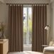 Ibenzoa® Rideaux opaques avec passants - Blackout & Isolation thermique, 280x140cm (Set de 2)