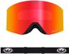 Dragon Alliance RVX MAG OTG Lunettes de ski - Old Skool/Red Ionized & Light Rose