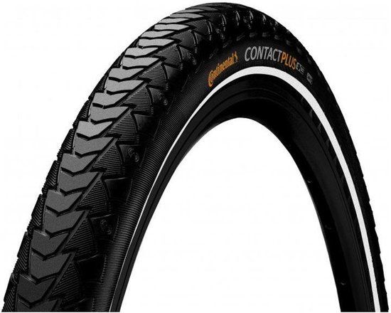 Continental Contact Plus buitenband - 40-622 (28x1.50) - Zwart - Reflex