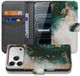 B2Ctelecom Bookcase hoesje iPhone 18 Pro Max Marmer Groen