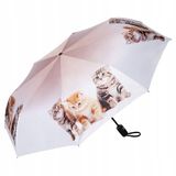 Von Lilienfeld Automatische Paraplu Trio met Katten - Multicolor
