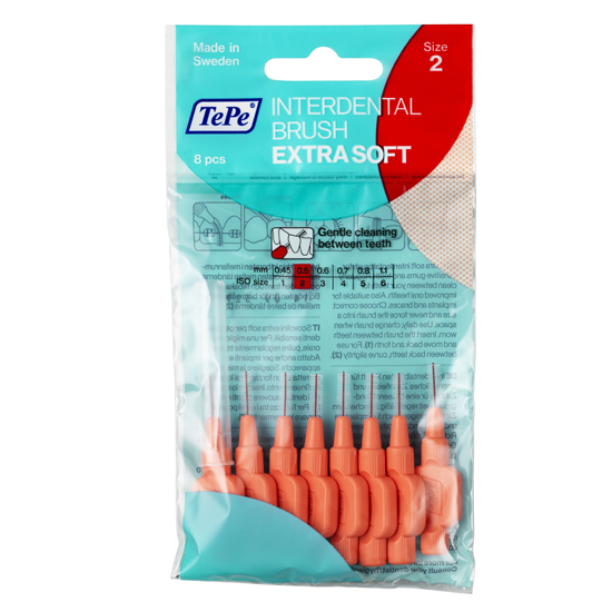 TePe Interdentale Ragers Extra Soft 0.5 mm – 8 stuks