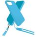 JAYM POP - Achterzijde behuizing voor mobiele telefoon - neck and wristband included - silicone - luchtblauw - voor Apple iPhone XR