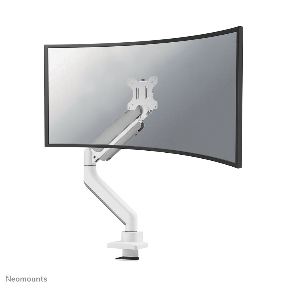 Neomounts DS70PLUS-450WH1 Monitor Arm for 17-49" Curved Ultra-Wide Screens - White
