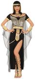 Guirca Egyptische Koningin Farah - Vrouw - Zwart/Goud - Polyester