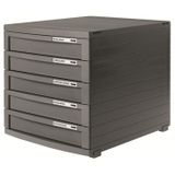 HAN CONTUR Ladebox Grijs Polystyrol 5 Laden A4