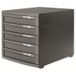 HAN CONTUR Ladebox Grijs Polystyrol 5 Laden A4