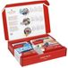 Caran d'Ache Rode doos van karton, bevat rode metalen etuis met het assortiment van de Classic-serie van Caran d'Ache, 3000.023