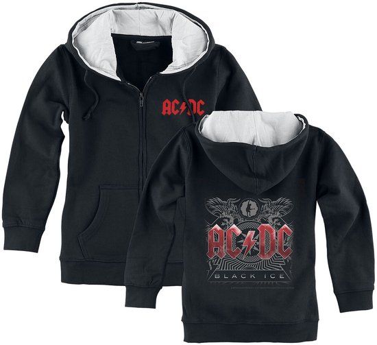 AC/DC Metal-Kids - Black Ice Kinder vesten zwart Katoen -