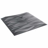 vidaXL Wandpanelen 48 stuks 50 x 50 cm Steengrijs XPS Schuim