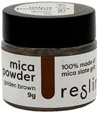 Reslin mica poeder 9gr goudbruin