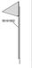 Thule Chariot vlag (w. Thule Logo)