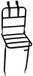 Merkloos / Sans marque DRAGER VOOR TRANSPORT 28" LASTPAK GLANS ZWART 30/30 MONT. STUUR