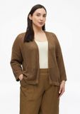 s.Oliver Gebreid vest bruin