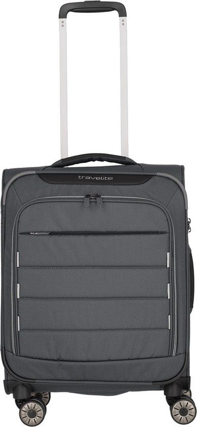 travelite Skaii S spinner 55 cm - Antraciet - Polyester - 2023
