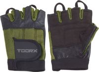 Toorx Fitness Fitnesshandschoenen - Leer - Groen - S