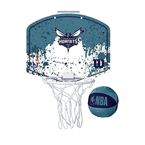 Wilson Mini-basketbalkorf NBA Team Mini Hoop, Charlotte Hornets, kunststof