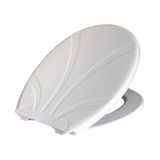 Bisk Lotos 80102 Toiletzitting - Duurzaam Polypropyleen, Wit