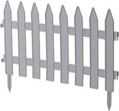 Form Plastic Tuinhekjes - 7 stuks - Kunststof - 320 cm - Lichtgrijs