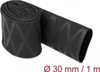 Delock The Launch Distribution 19596 - Heat shrink tube - Black - Polyolefin - 100 cm - 3 cm - 1 pc(s)