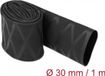 Delock The Launch Distribution 19596 - Heat shrink tube - Black - Polyolefin - 100 cm - 3 cm - 1 pc(s)