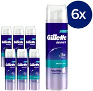 Gillette Series Protection - Voordeelverpakking 6 x 250ml - Scheerschuim