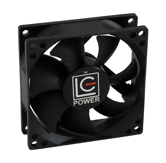 LC-Power LC-CF-80 80mm Case Fan - Black