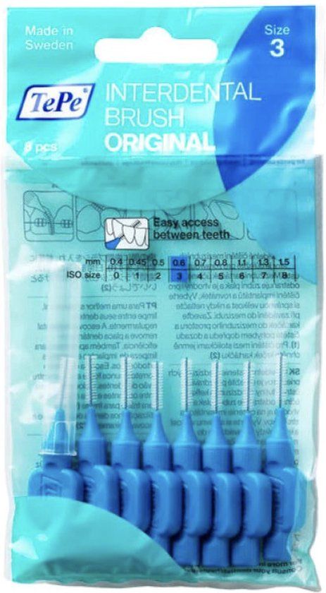 TePe Interdentale Rager 0.6 mm - 8 stuks