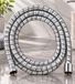 Douche flexible moderne 2m avec raccord standard 12,7mm (½ pouce) - Produit reconditionné - Argent/Gris clair