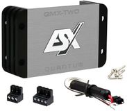 ESX QMX-TWO 2 kanaals / mono versterker ULTRA Compact 320W RMS / Auto versterker