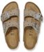 Birkenstock Arizona Rivet Suède N Sandalen Dames Taupe Maat 39