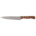 Stubai Couteau de cuisine en acier inoxydable au chrome-molybdène spécialement trempé avec manche en bois, 160 mm