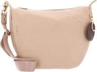 Mandarina Duck Leren Schoudertas Mellow Leather Crossover Lamb's Wool Zalmroze