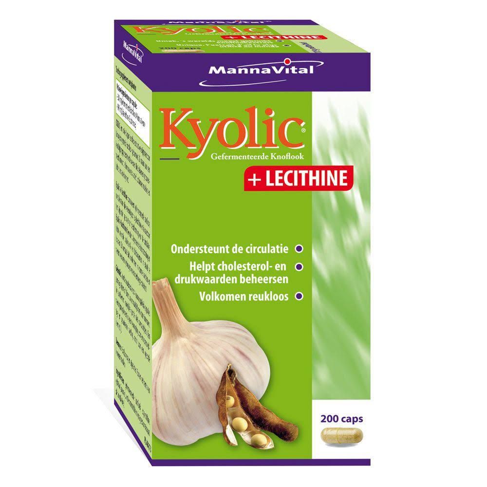 Mannavital Kyolic + Lecithine Capsules