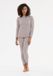 WHISTLER Skiunterwäsche Binna Vrouwen Grijs-bruin Effen 50% Wol, 42% Polyester, 8% Elastaan 2 paar