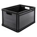 keeeper Transportbox, 3-delige set, polypropyleen, 3 x 64 l, Robert, grafietgrijs