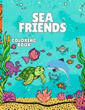 Sea Friends coloring book